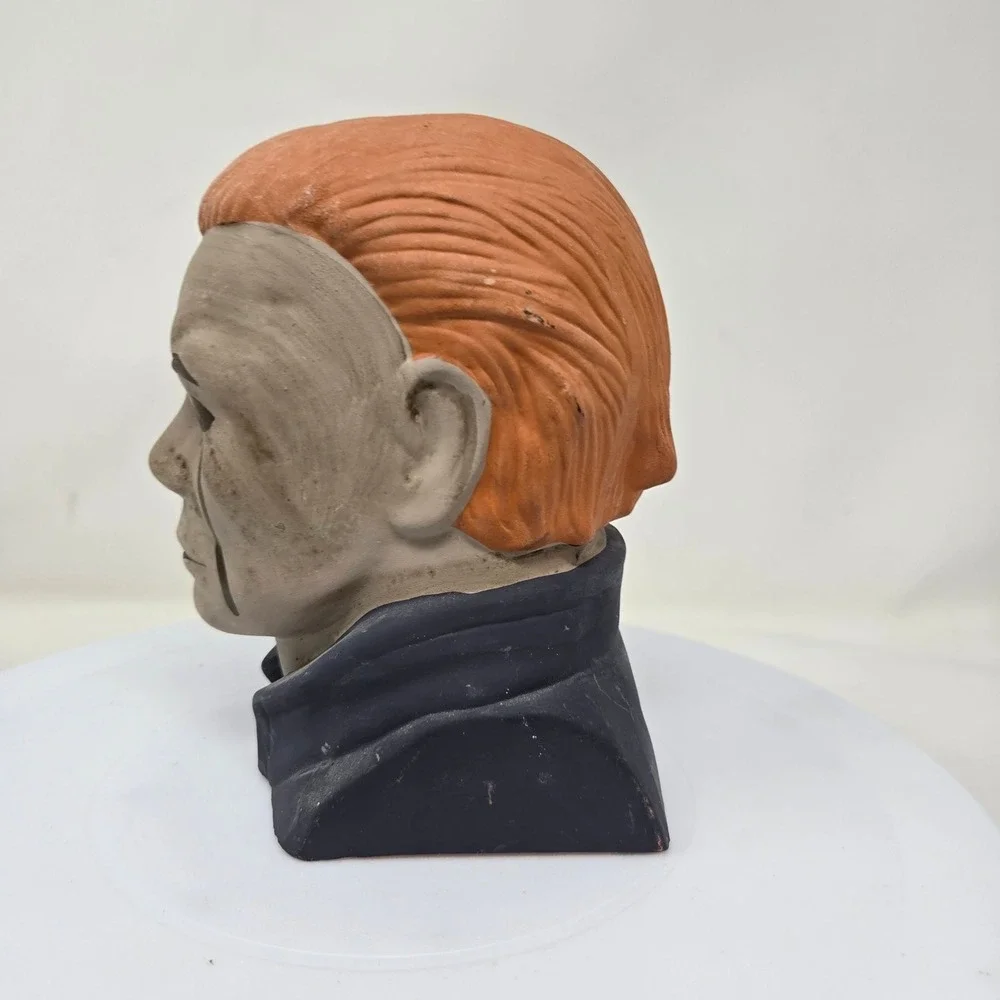 Michael Myers Chia Pet Halloween II Bleeding Eyes Ceramic Bust Planter Decor